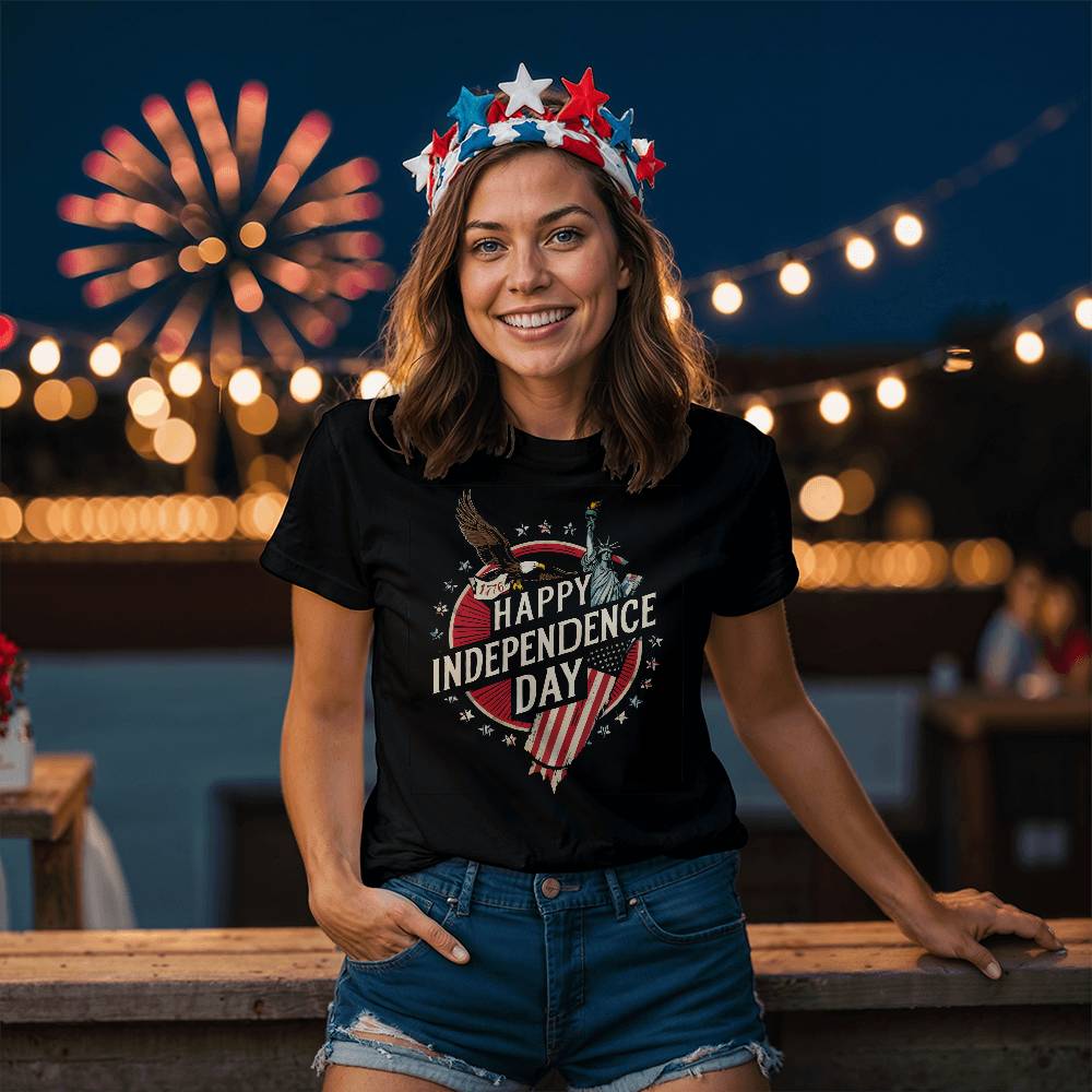 Happy Independence Day - 4th of July Essential T-Shirt