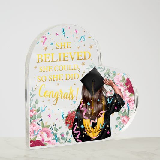 Congrats Graduate Acrylic Plaque