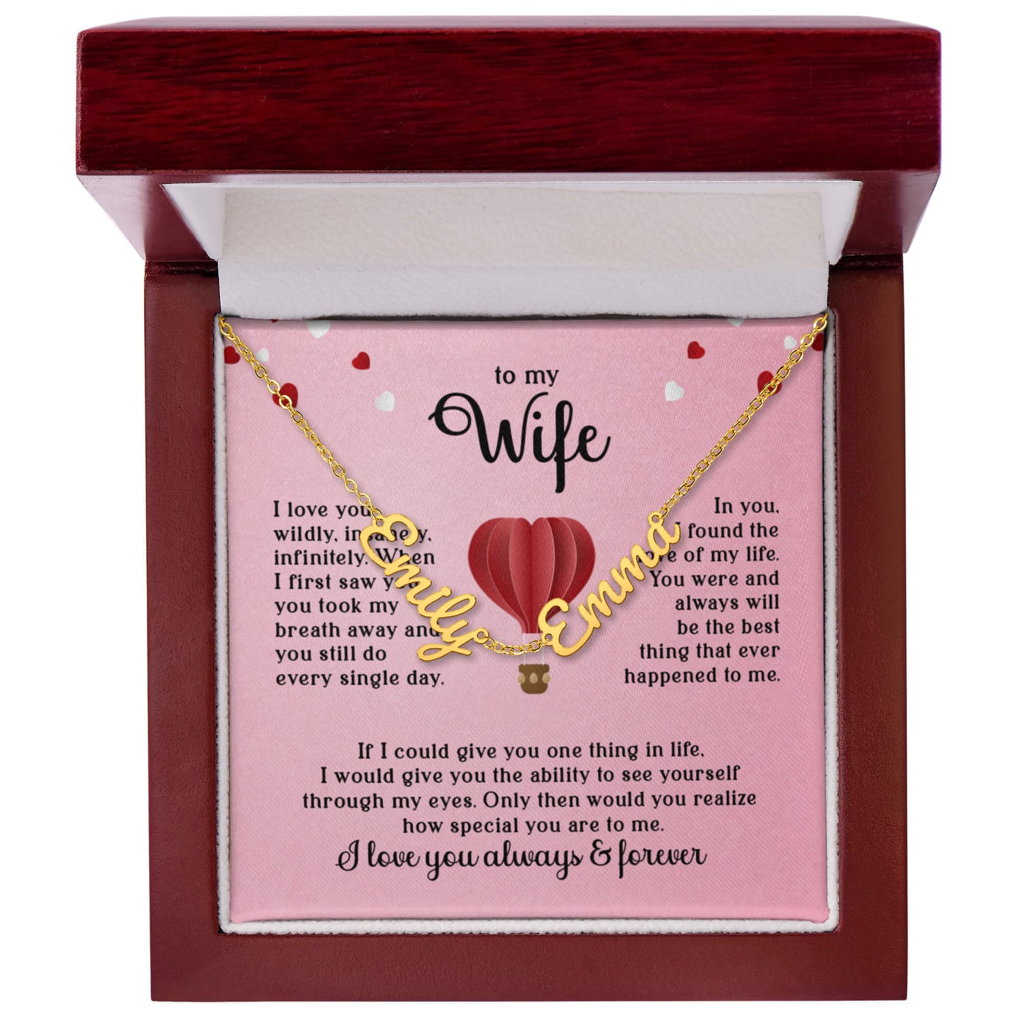 Multiple Name Personalized jewelry that tells a story