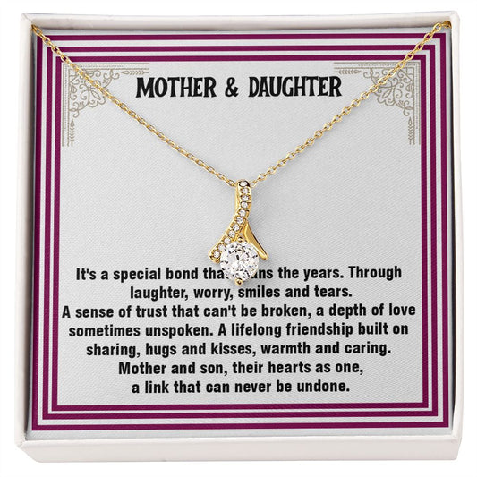 Mother and Daughter, Mother and Son, Alluring Beauty Necklace - YERTIZZ.COM