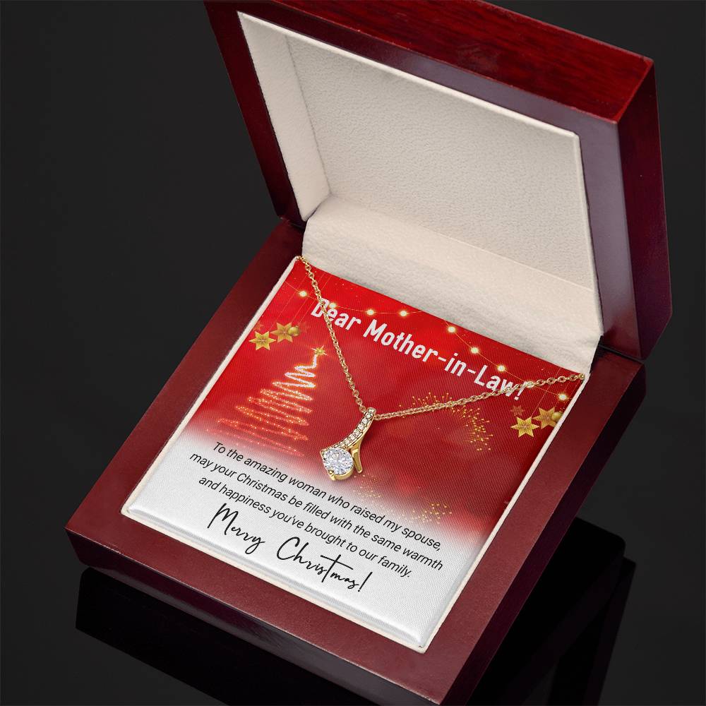 Dear Mother In Law - Amazing - Christmas Gift - Alluring Beauty Necklace