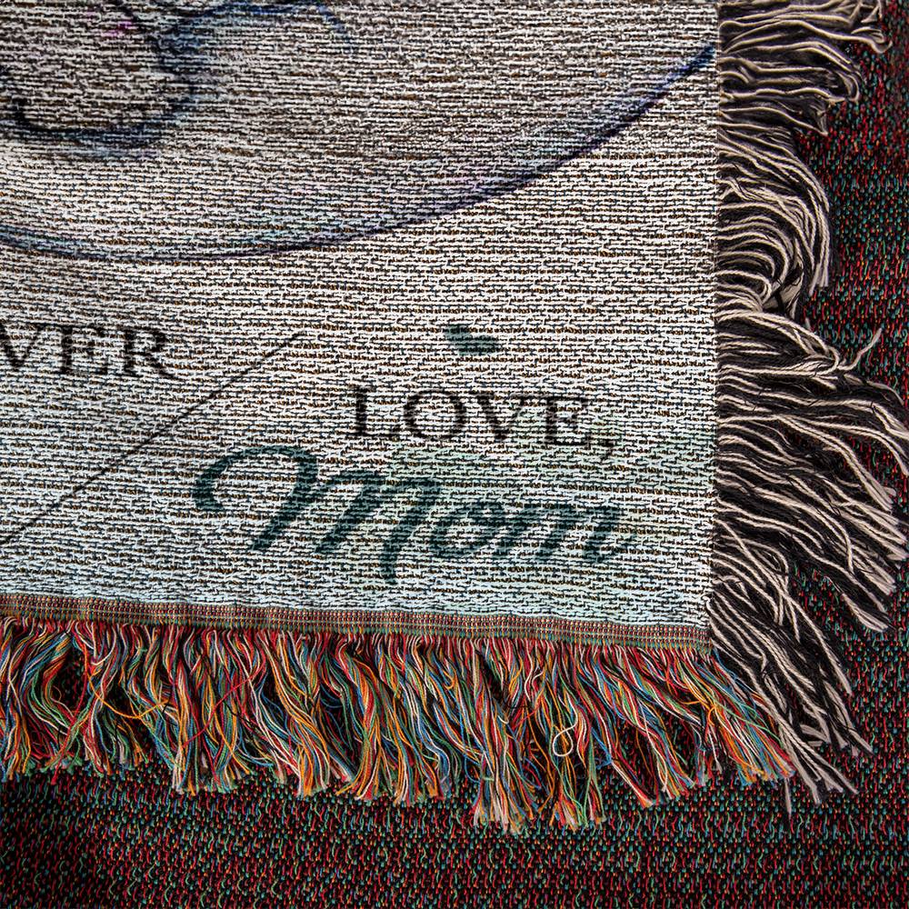 Heirloom Woven Blanket-Portrait, To My Daughter - YERTIZZ.COM