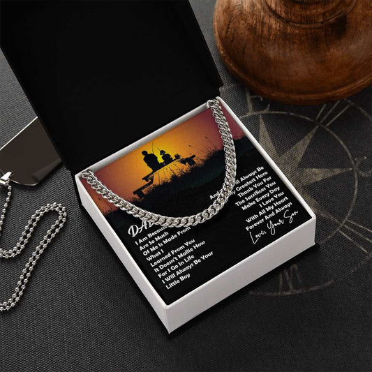 Cuban Linked Chain, Jewelry, Gift, Father, Dad