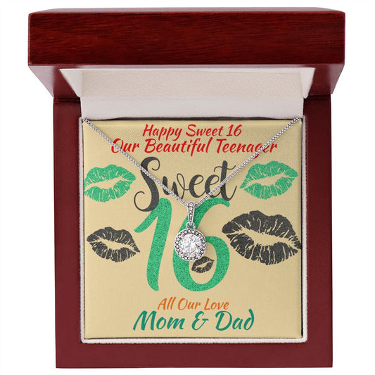 Eternal Hope Necklace, Jewelry, Gift, Sweet 16, Mom-Dad, Birthday - YERTIZZ.COM