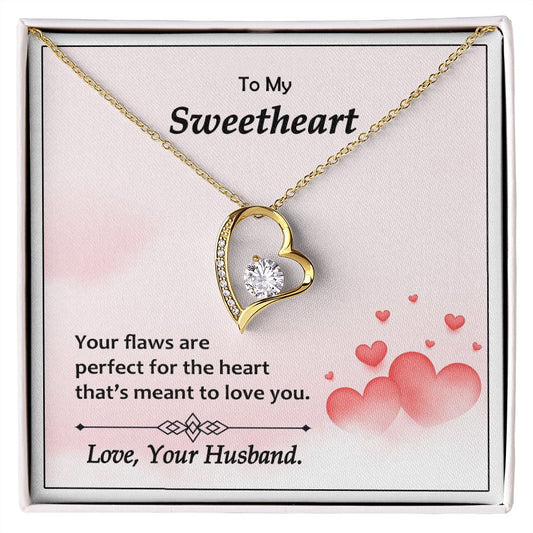 Forever Love Necklace, Valentines, Jewelry Gift, To MySweetheart - YERTIZZ.COM