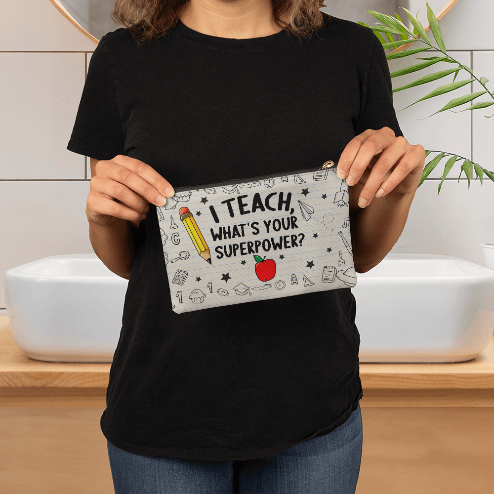 Back-to-School Zipper Pencil Organizers