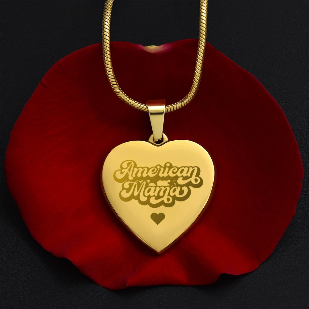 Engraved Heart Necklace Collection