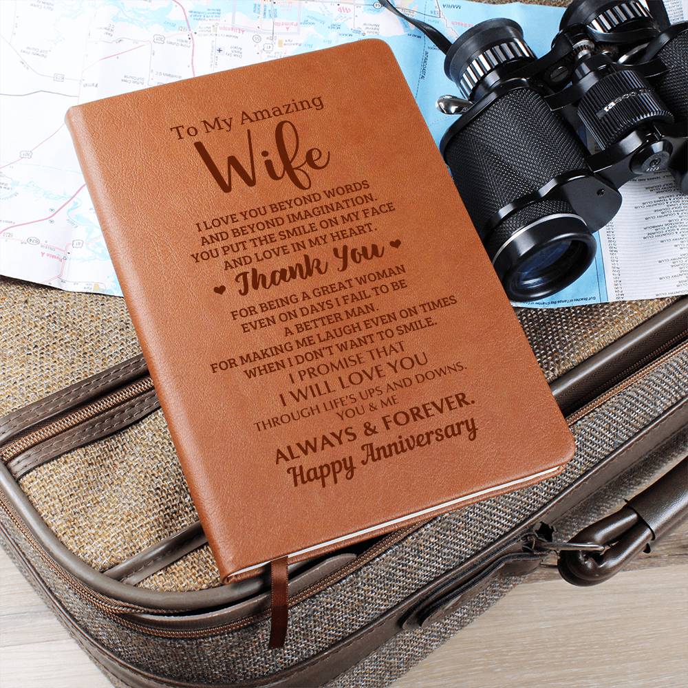 Happy Anniversary Love Forever Graphic Journal