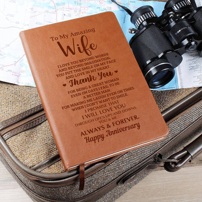 Happy Anniversary Love Forever Graphic Journal