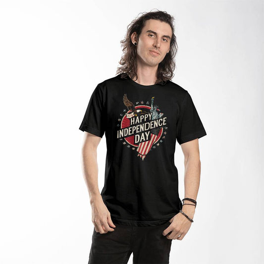 Happy Independence Day - 4th of July Essential T-Shirt