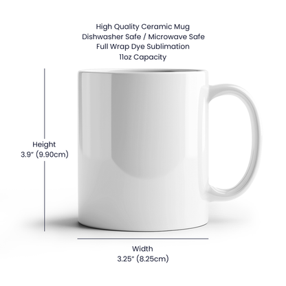 4th Of July United States Independence Day Patriotic White Ceramic Mug Multiple Variants