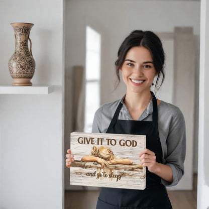 Rustic Christian wall art