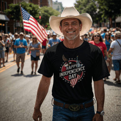Happy Independence Day - 4th of July Essential T-Shirt
