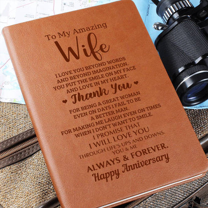 Happy Anniversary Love Forever Graphic Journal