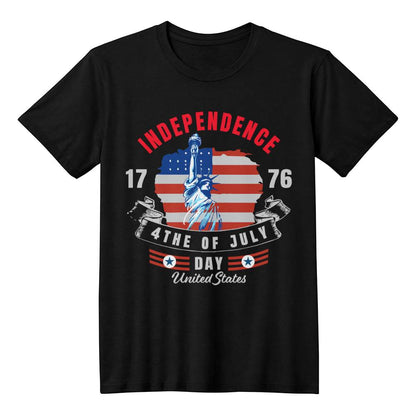 1776 Happy Independence Day 4th Of July USA Patriotic T-Shirt