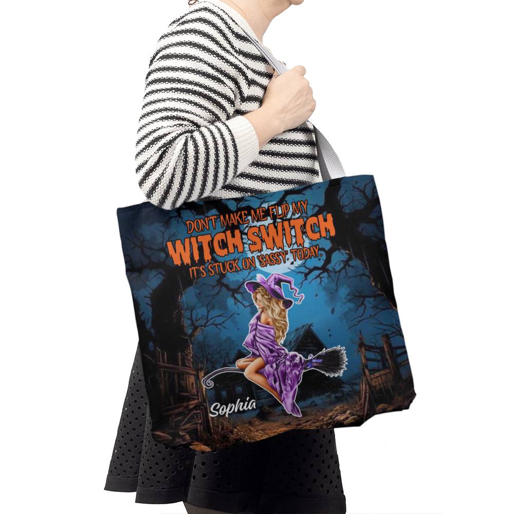 Personalized Witch Better Have My Candy tote bag