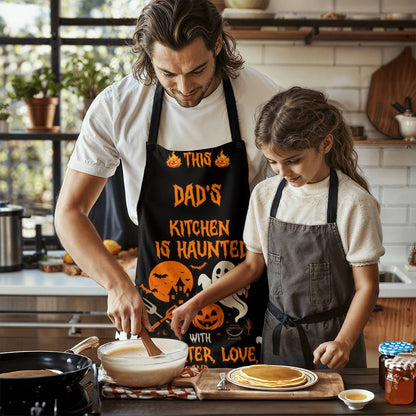 Adjustable Halloween cooking apron