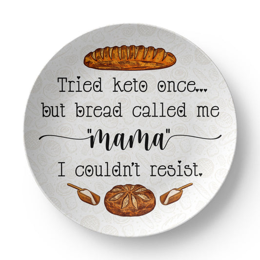 Bread Lover's Plate, Platter and Bowl – Mama Couldn't Resist!