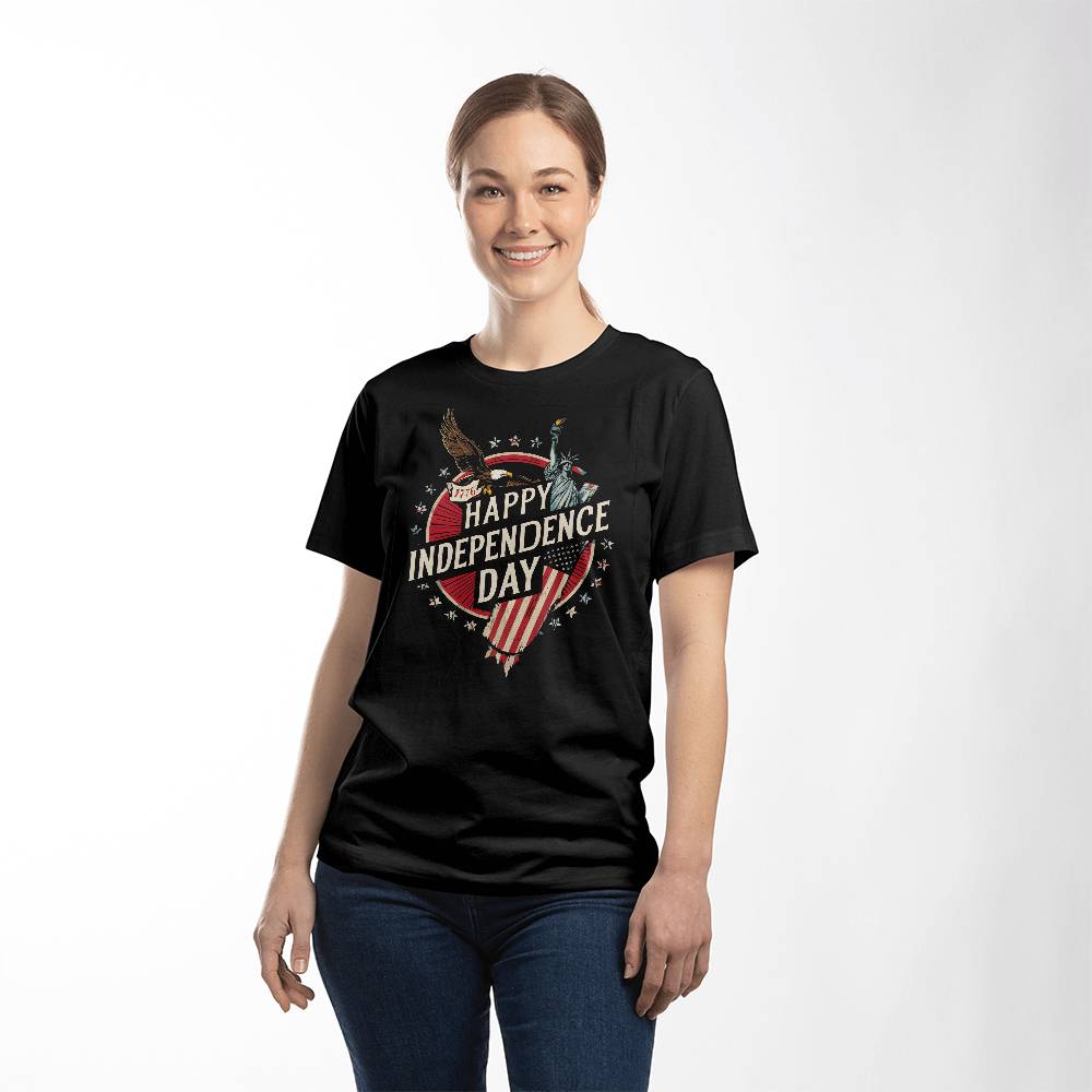 Happy Independence Day - 4th of July Essential T-Shirt