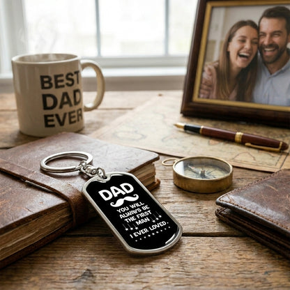 personalized dad gift the first man i ever loved dog tag
