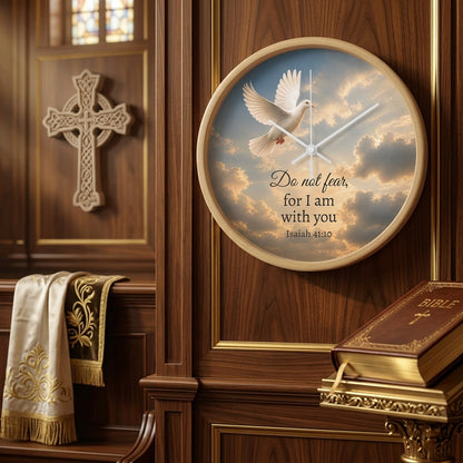 Bible verse decorative clock