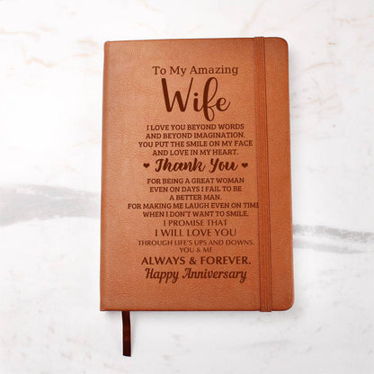 Happy Anniversary Love Forever Graphic Journal