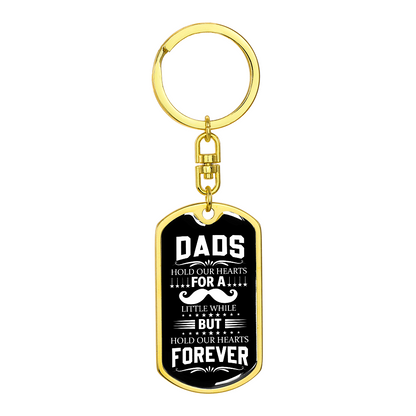 Dad Thank You For Everything Keychain – Sentimental Gift For Father