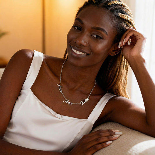 Multiple Name  Personalized jewelry that tells a story