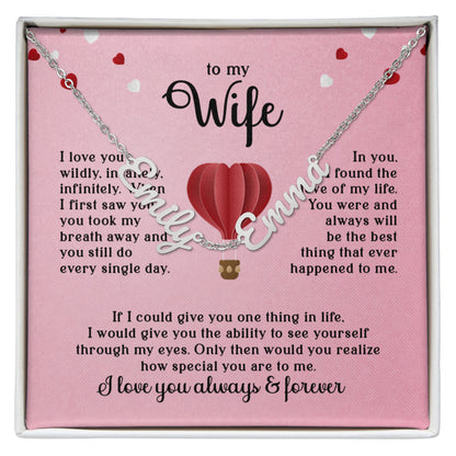 Multiple Name  Personalized jewelry that tells a story