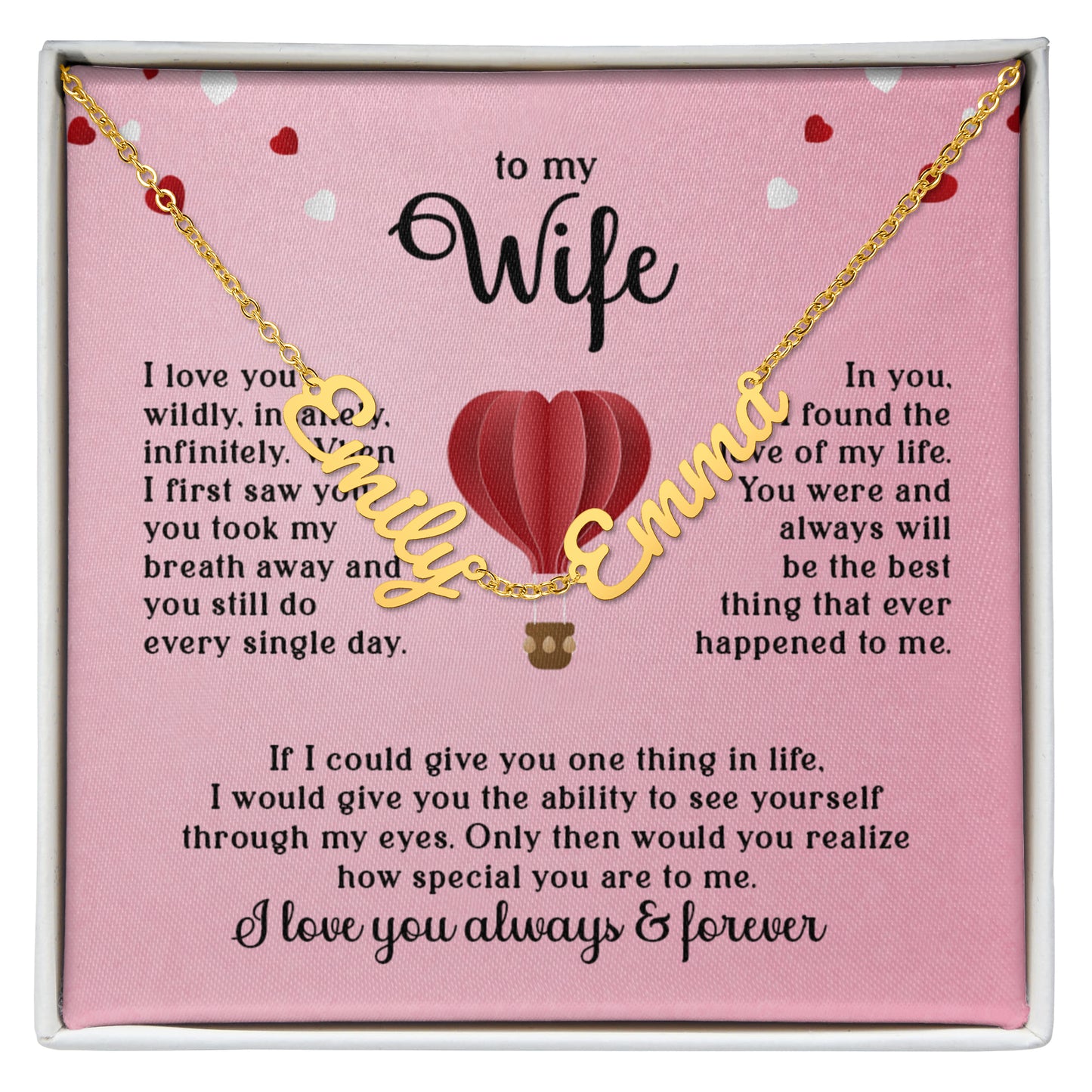 Multiple Name  Personalized jewelry that tells a story