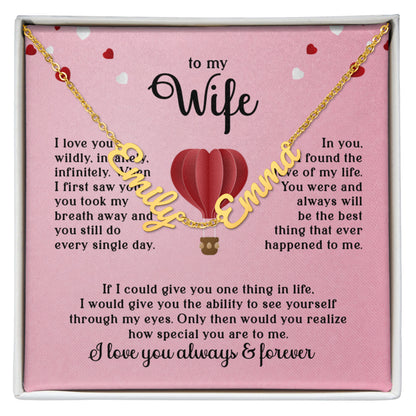 Multiple Name  Personalized jewelry that tells a story