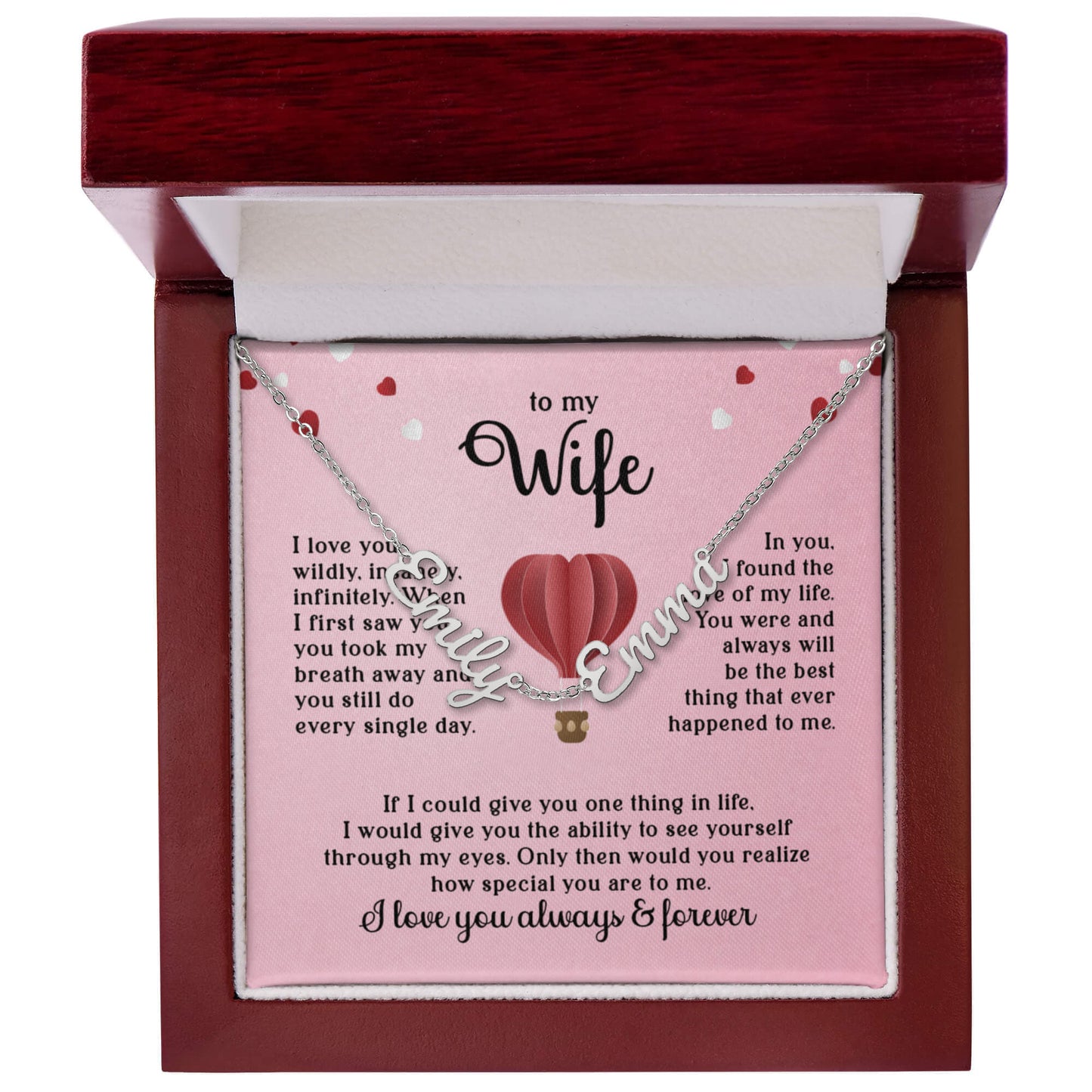 Multiple Name  Personalized jewelry that tells a story