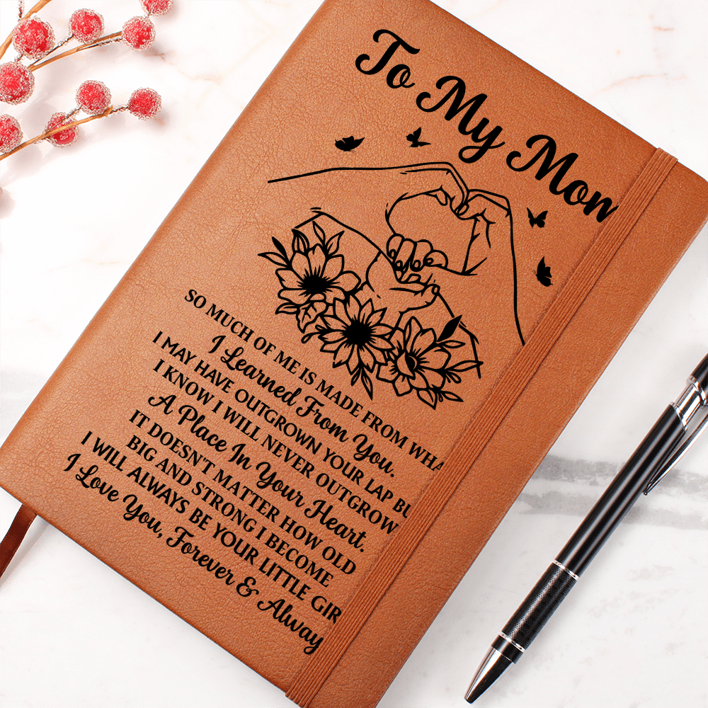 Personalized Mom Keepsake Notebook