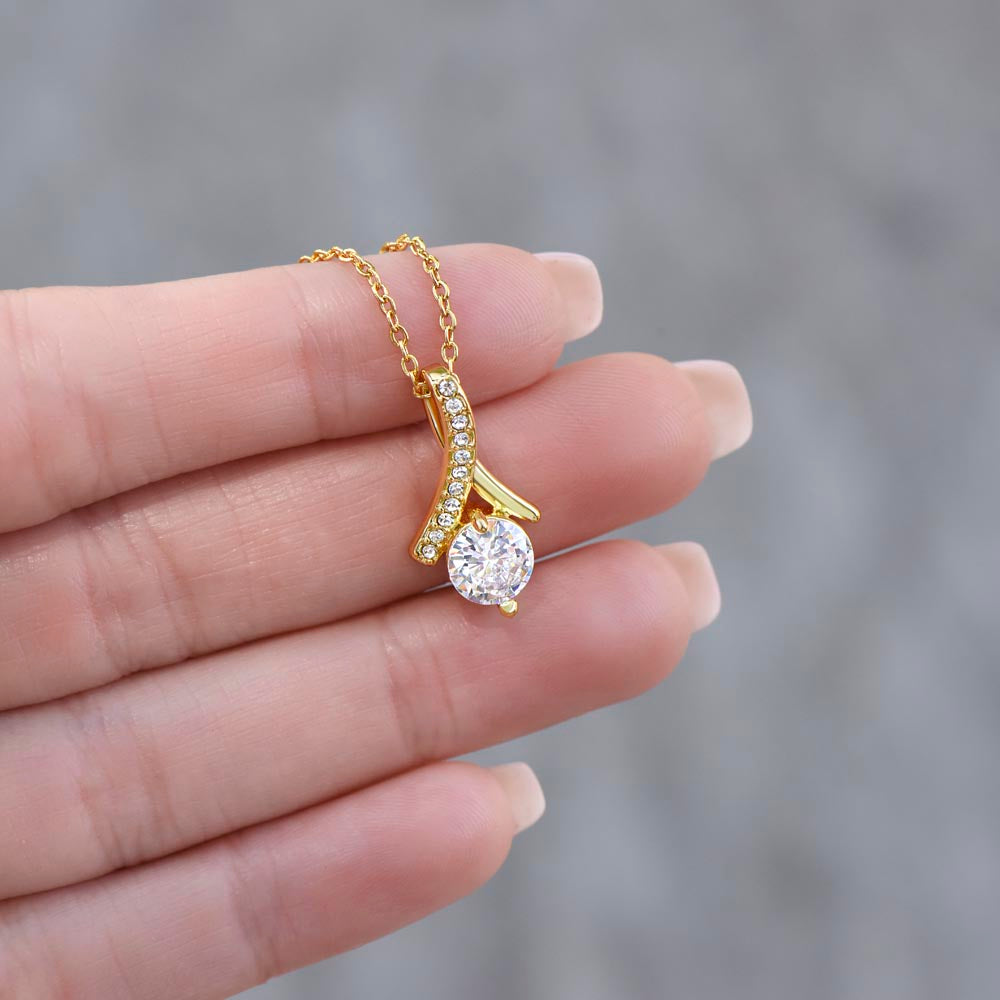 To My Future Wife, Love You Always Forever, Alluring Beauty Necklace - YERTIZZ.COM