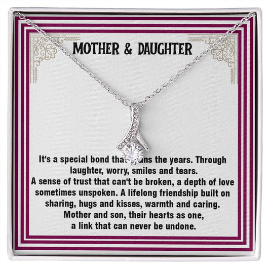 Mother and Daughter, Mother and Son, Alluring Beauty Necklace - YERTIZZ.COM