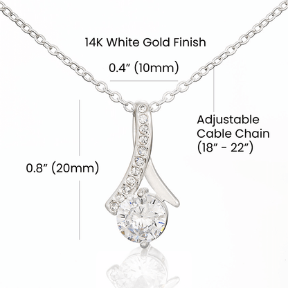 To My Amazing Mom, Alluring Beauty Necklace - YERTIZZ.COM