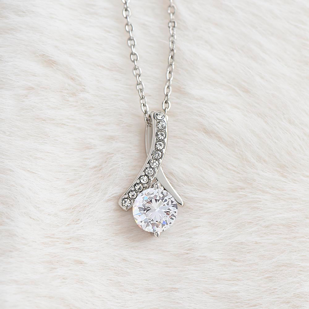 To My Future Wife, Love You Always Forever, Alluring Beauty Necklace - YERTIZZ.COM