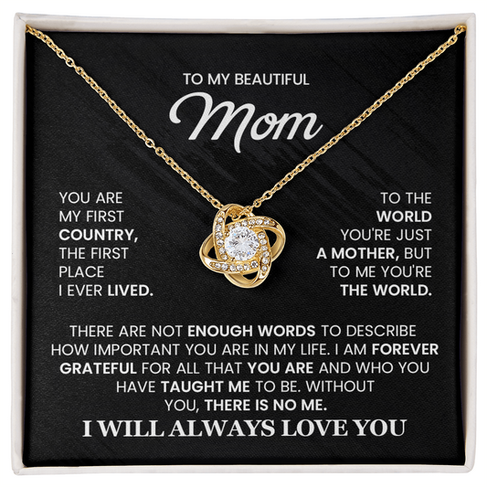 birthday gift for mom emotional necklace