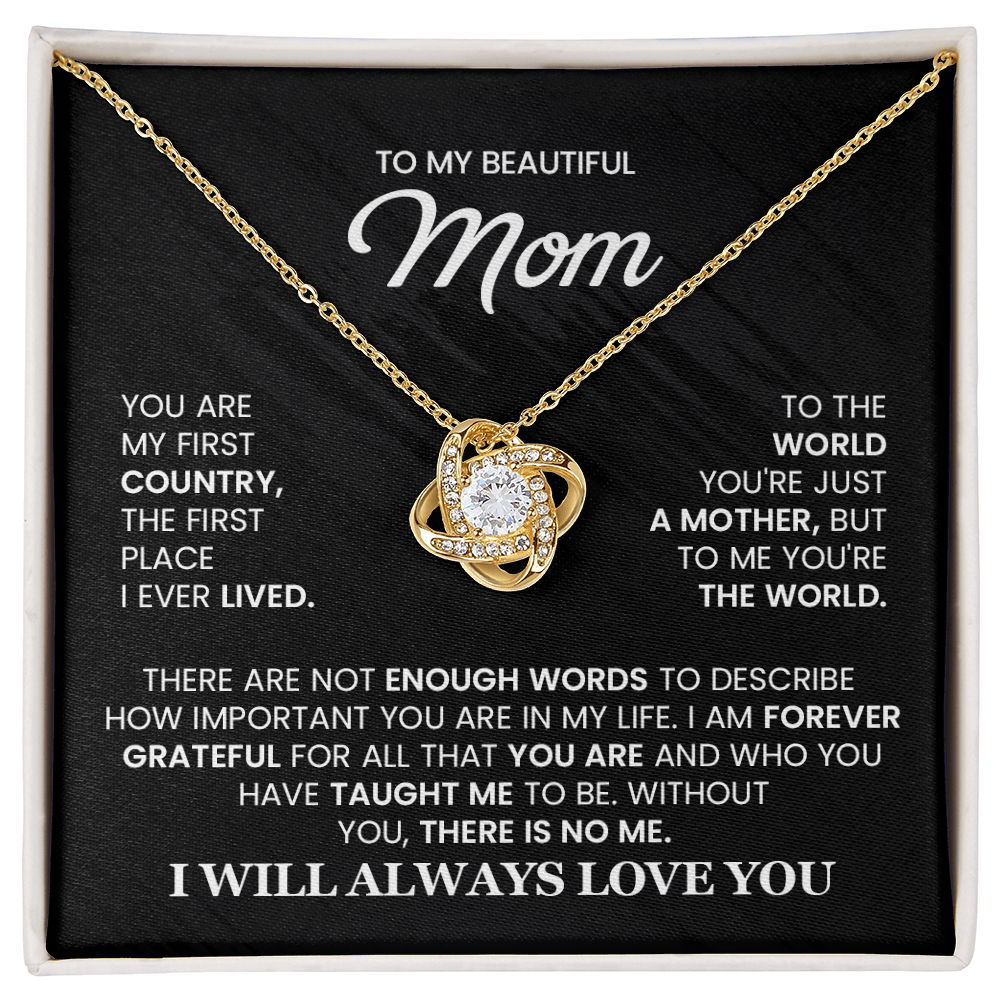 birthday gift for mom emotional necklace