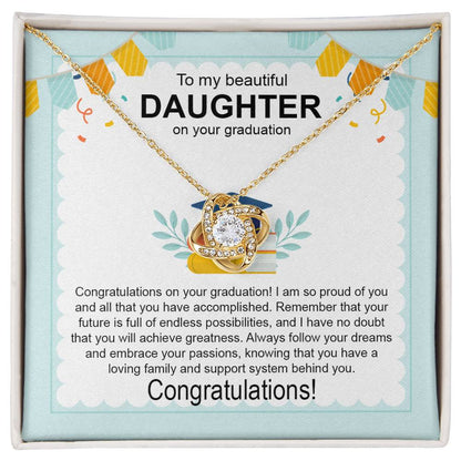Daughter Graduation Necklace from Parents
