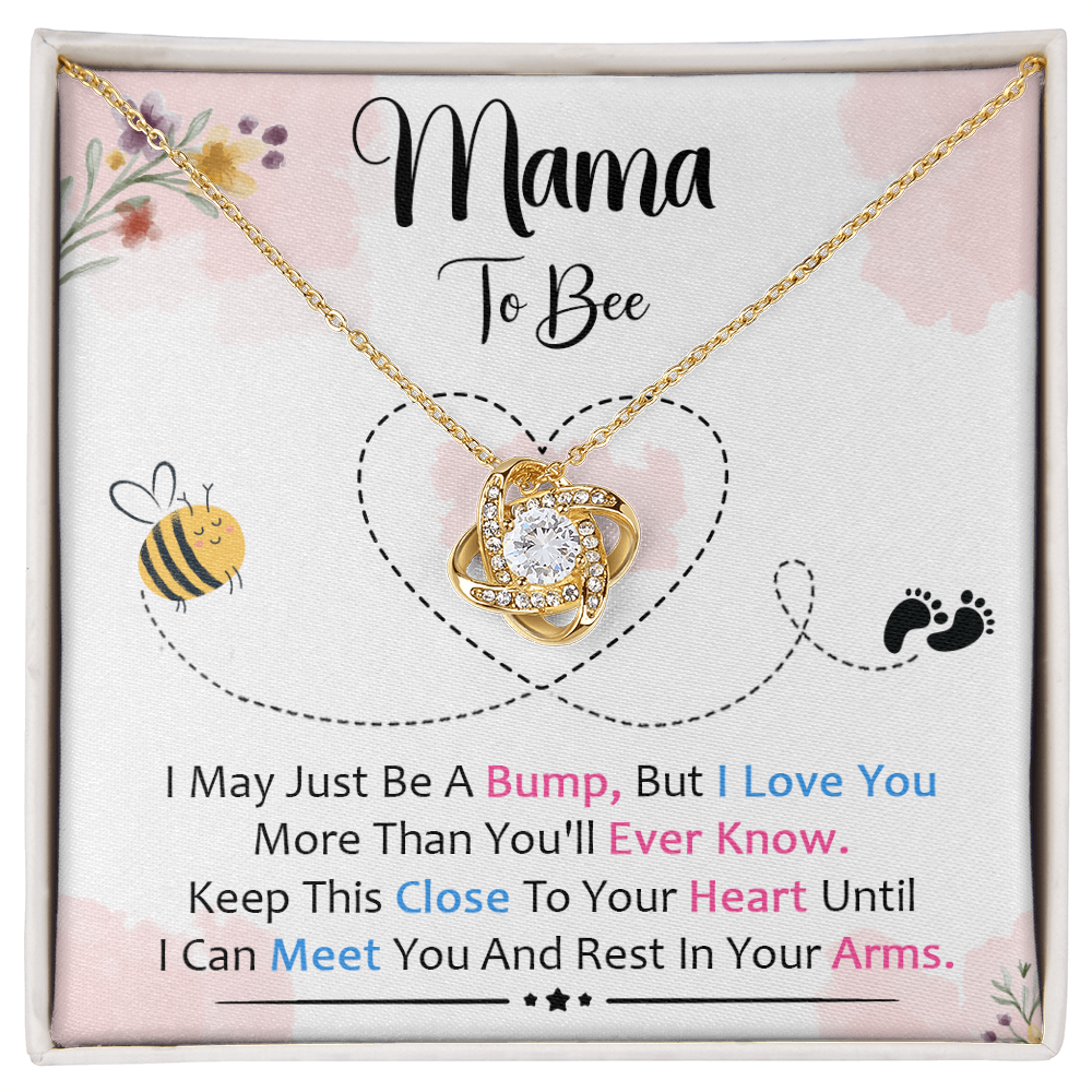 Mama To Be Necklace – Pregnancy Gift for Mom | Heartfelt Gift for Expecting Mother from Baby