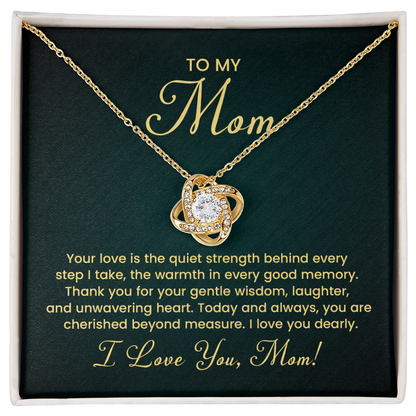 to my mom necklace heartfelt message premium jewelry