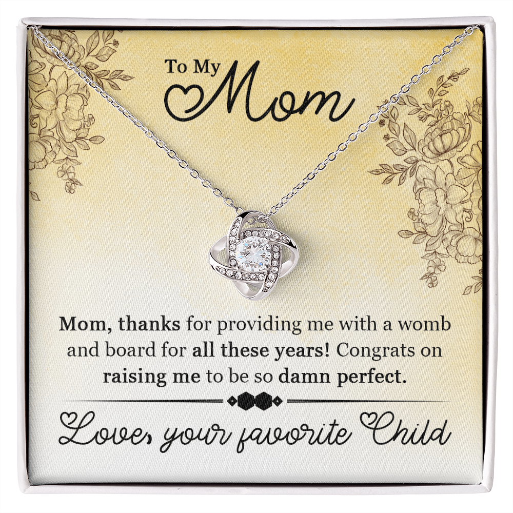 humorous mothers day jewelry gift mom