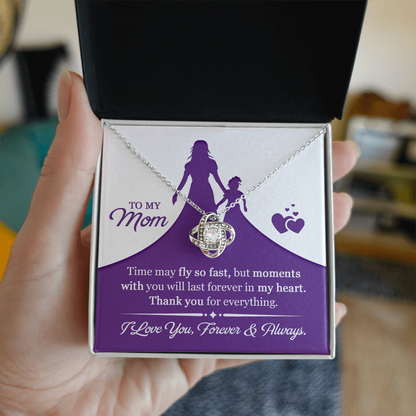 Birthday Gift Necklace for Mom