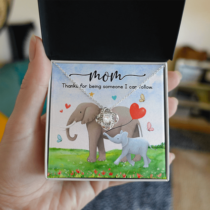 animal theme mom necklace keepsake