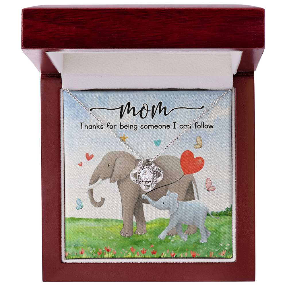 cute mom necklace heart pendant gift