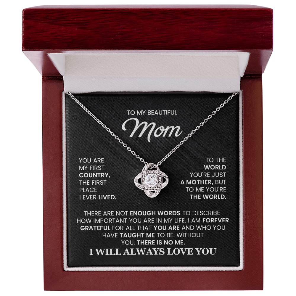 sentimental mom jewelry gift heart pendant