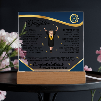 inspirational graduation decor gift