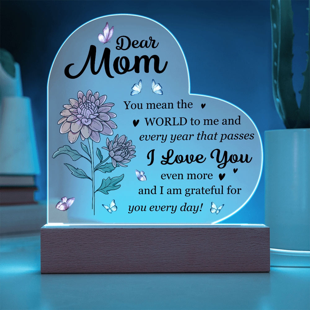 LED Night Light Gift for Mom