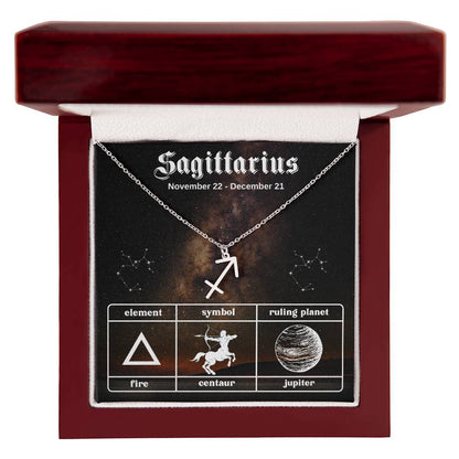 Sagittarius, Zodiac, Sign, Astrological Pendant, Necklace - YERTIZZ.COM